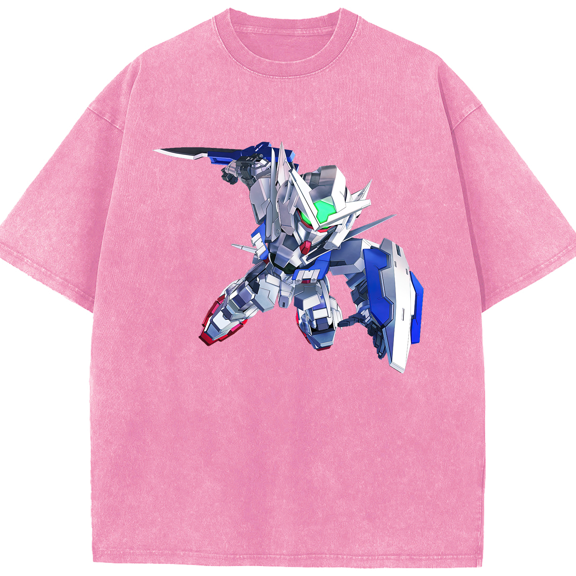 （画像用） 機動戦士ガンダム Mobile Suit Gundam 綿100% ヴィンテージ風 半袖Tシャツ（フロントプリント）
